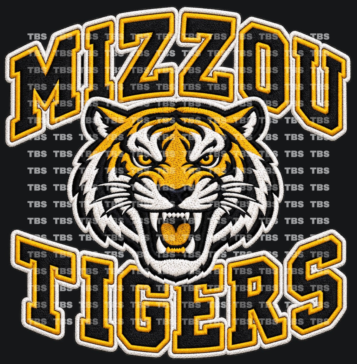 FAUX EMBROIDERY LOOK COLLEGE FOOTBALL T-SHIRT TRANSFERS (SUBLIMATION) - Wholesale