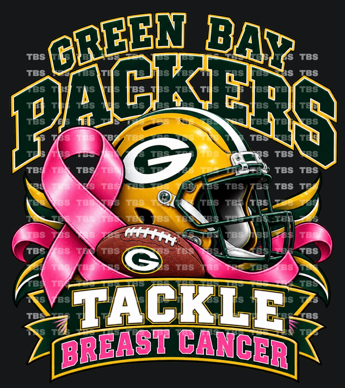 BREAST CANCER AWARENESS FOOTBALL (SUBLIMATION) - WHOLESALE