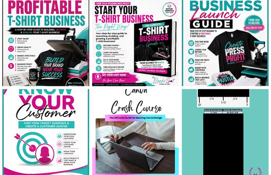 Digital T-Shirt Business Beginner Bundle (Digital Download)