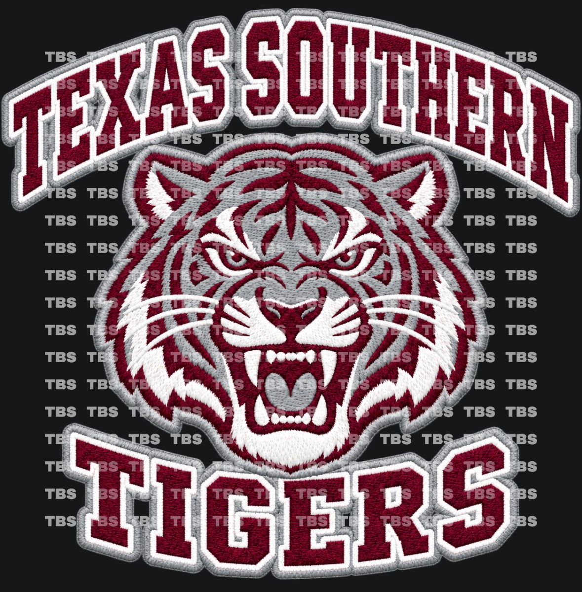 FAUX EMBROIDERY LOOK COLLEGE FOOTBALL T-SHIRT TRANSFERS (SUBLIMATION) - Wholesale