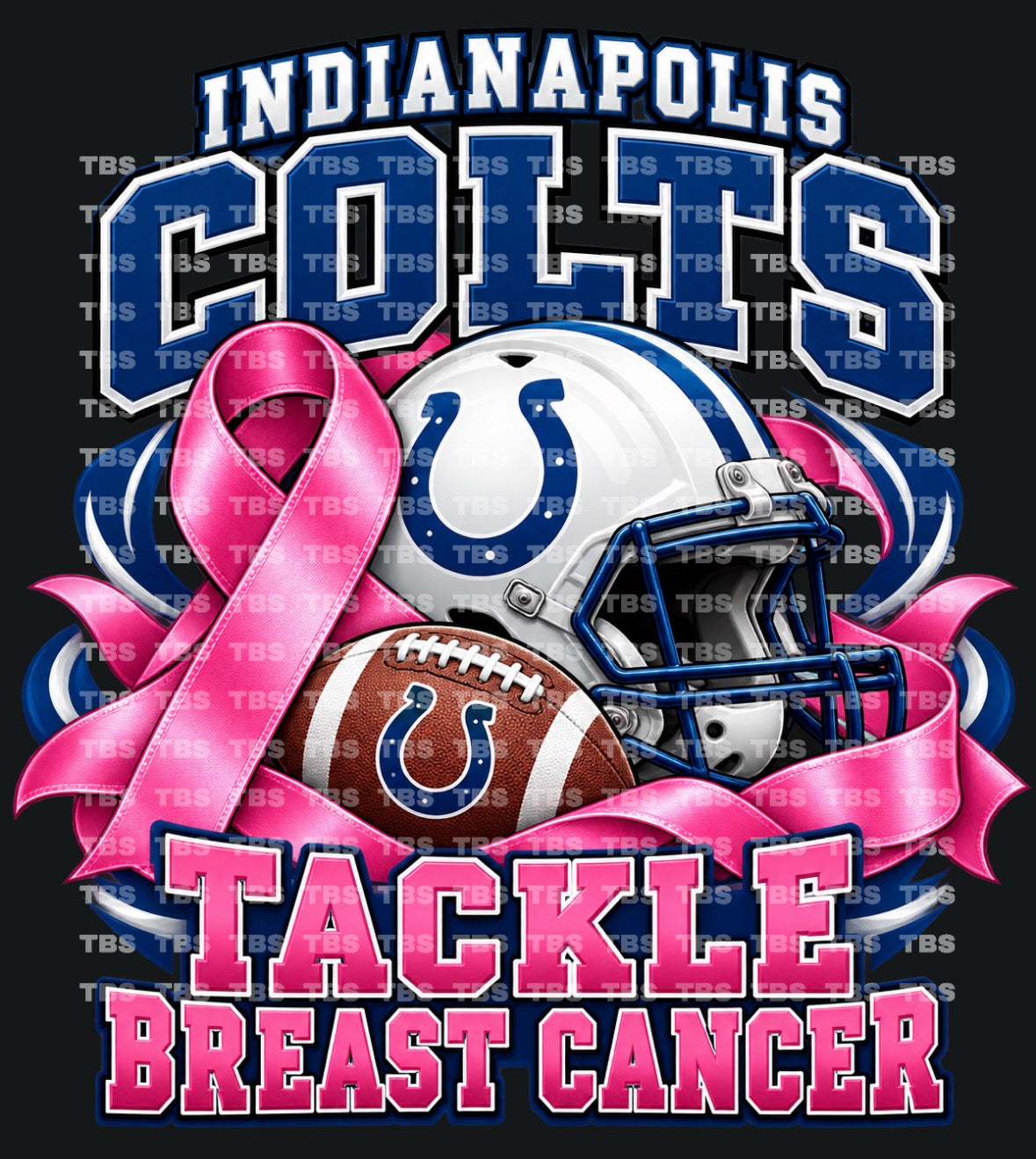 BREAST CANCER AWARENESS FOOTBALL (SUBLIMATION) - WHOLESALE
