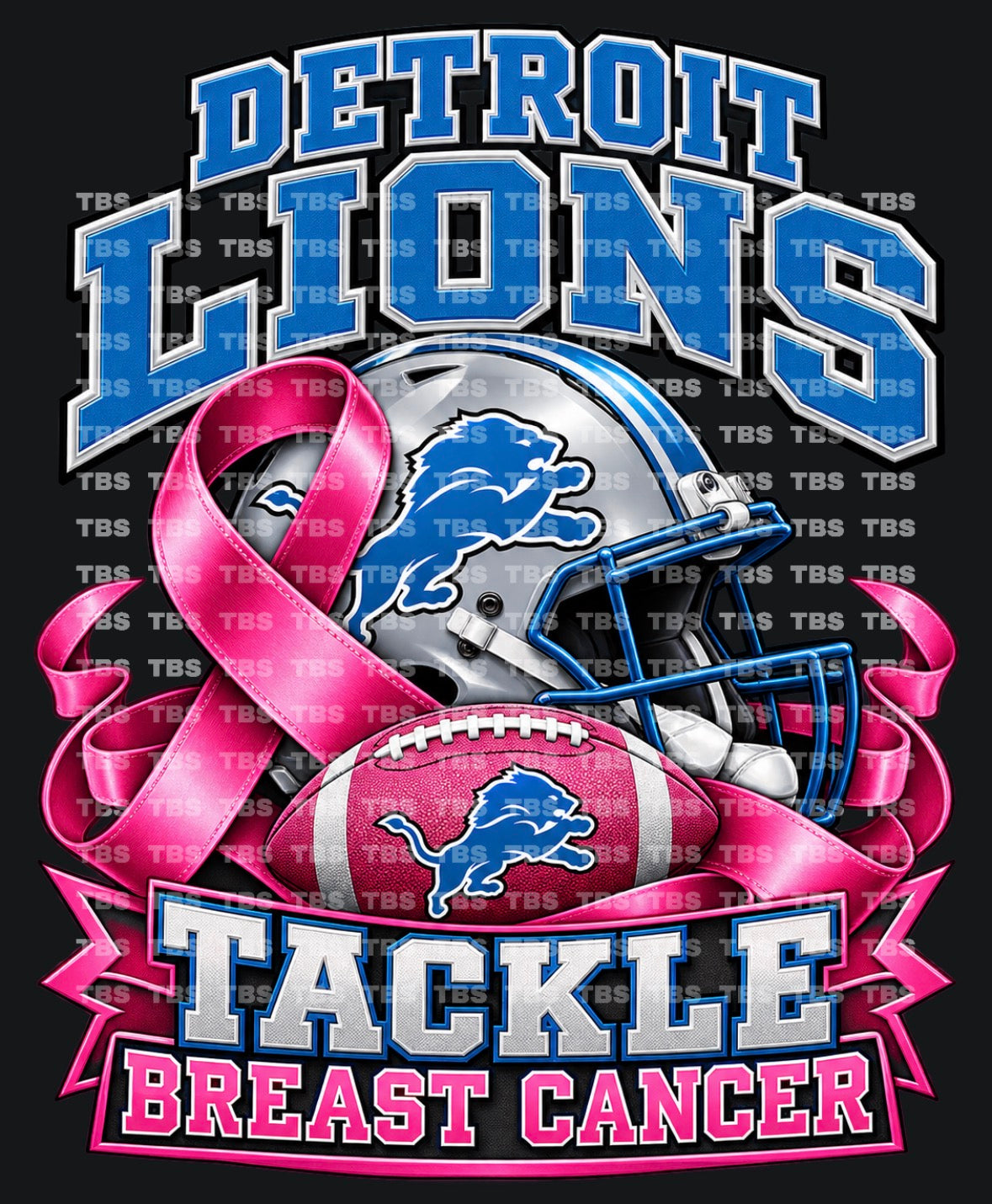 BREAST CANCER AWARENESS FOOTBALL (SUBLIMATION) - WHOLESALE