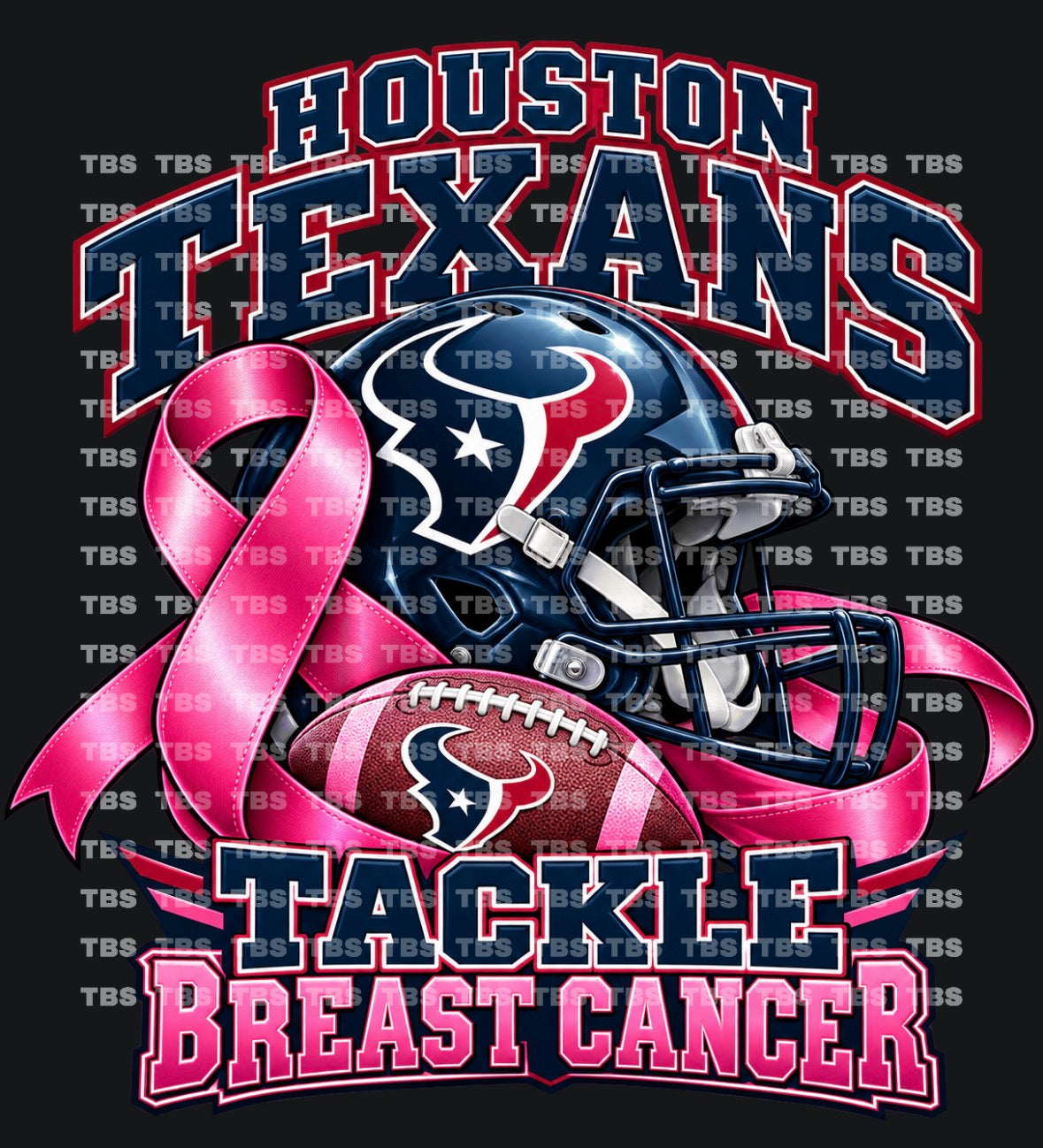 BREAST CANCER AWARENESS FOOTBALL (SUBLIMATION) - WHOLESALE