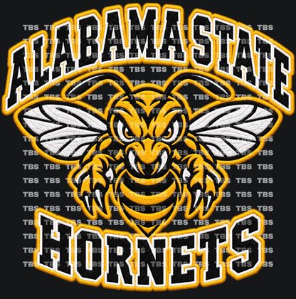 FAUX EMBROIDERY LOOK COLLEGE FOOTBALL T-SHIRT TRANSFERS (SUBLIMATION) - Wholesale
