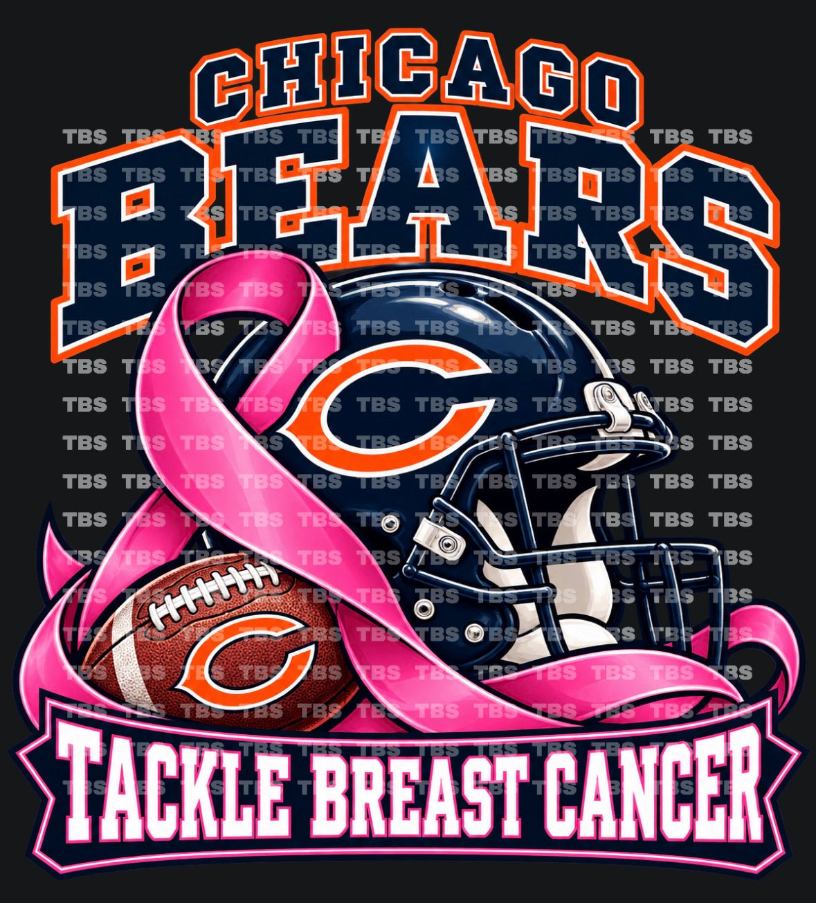 BREAST CANCER AWARENESS FOOTBALL (SUBLIMATION) - WHOLESALE