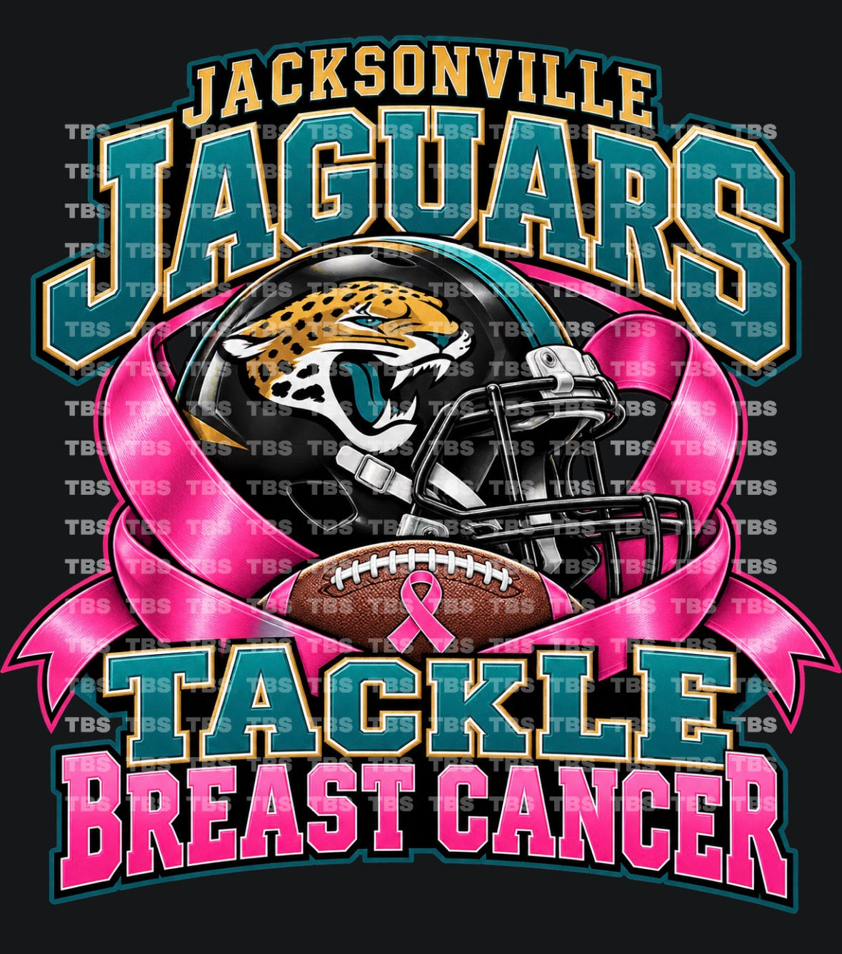 BREAST CANCER AWARENESS FOOTBALL (SUBLIMATION) - WHOLESALE