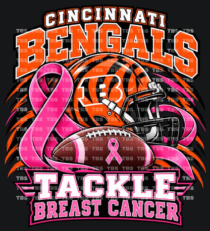 BREAST CANCER AWARENESS FOOTBALL (SUBLIMATION) - WHOLESALE