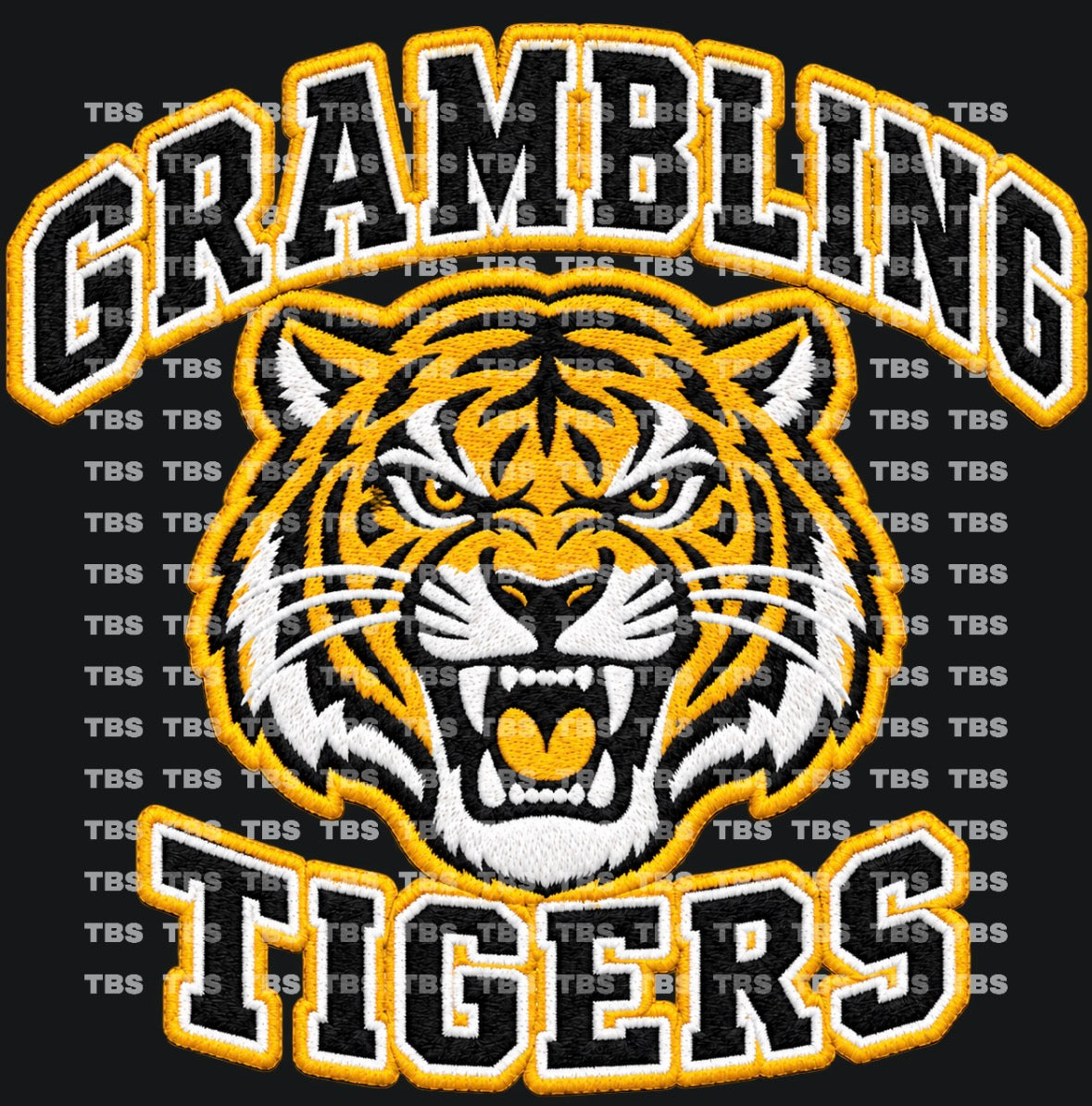 FAUX EMBROIDERY LOOK COLLEGE FOOTBALL T-SHIRT TRANSFERS (SUBLIMATION) - Wholesale