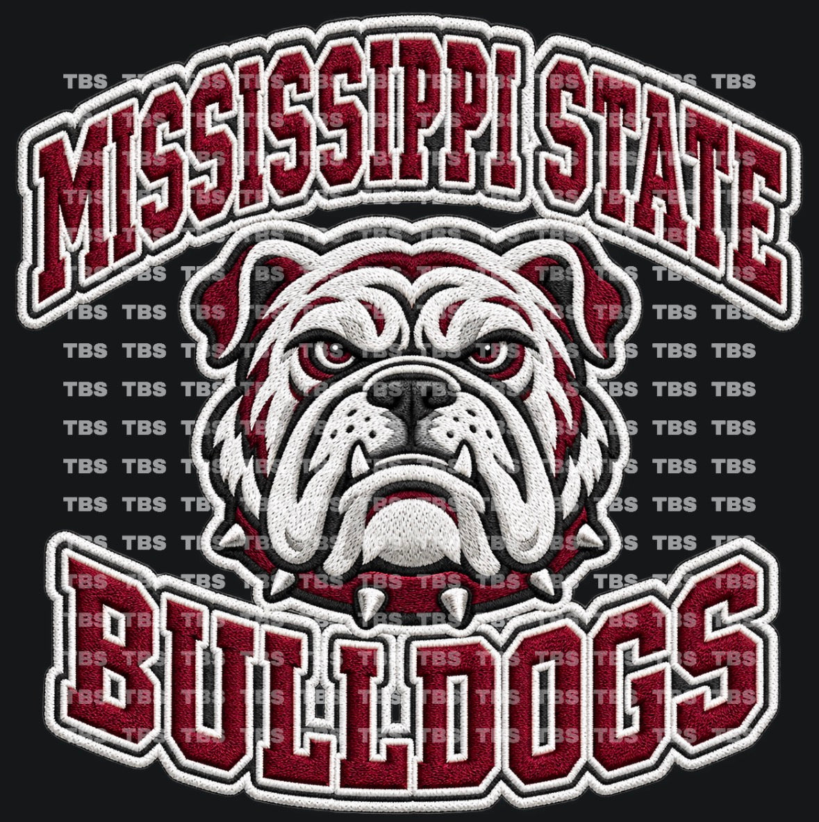 FAUX EMBROIDERY LOOK COLLEGE FOOTBALL T-SHIRT TRANSFERS (SUBLIMATION) - Wholesale