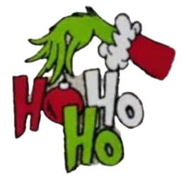 Ho Ho Ho Chenille Patch