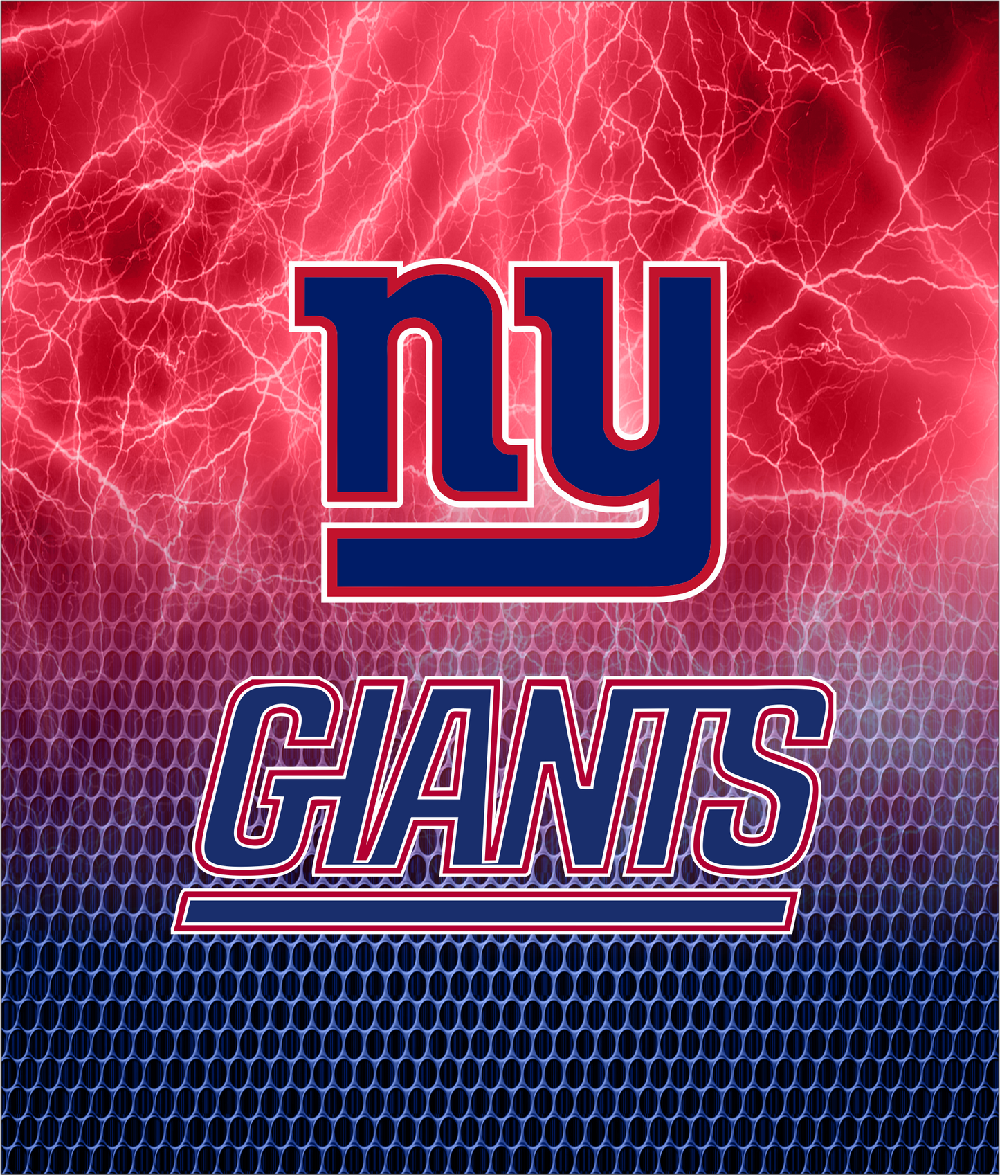 PRE-MADE ADHESIVE TRAY TABLE PRINTS (20" X 15.25") - FOOTBALL (LIGHTNING)