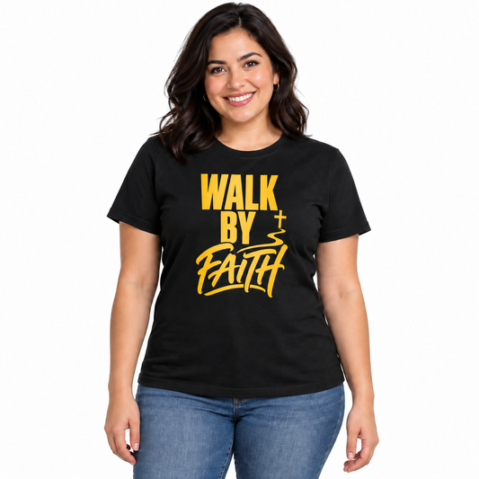 Walk By Faith  (Screenprint Transfer)