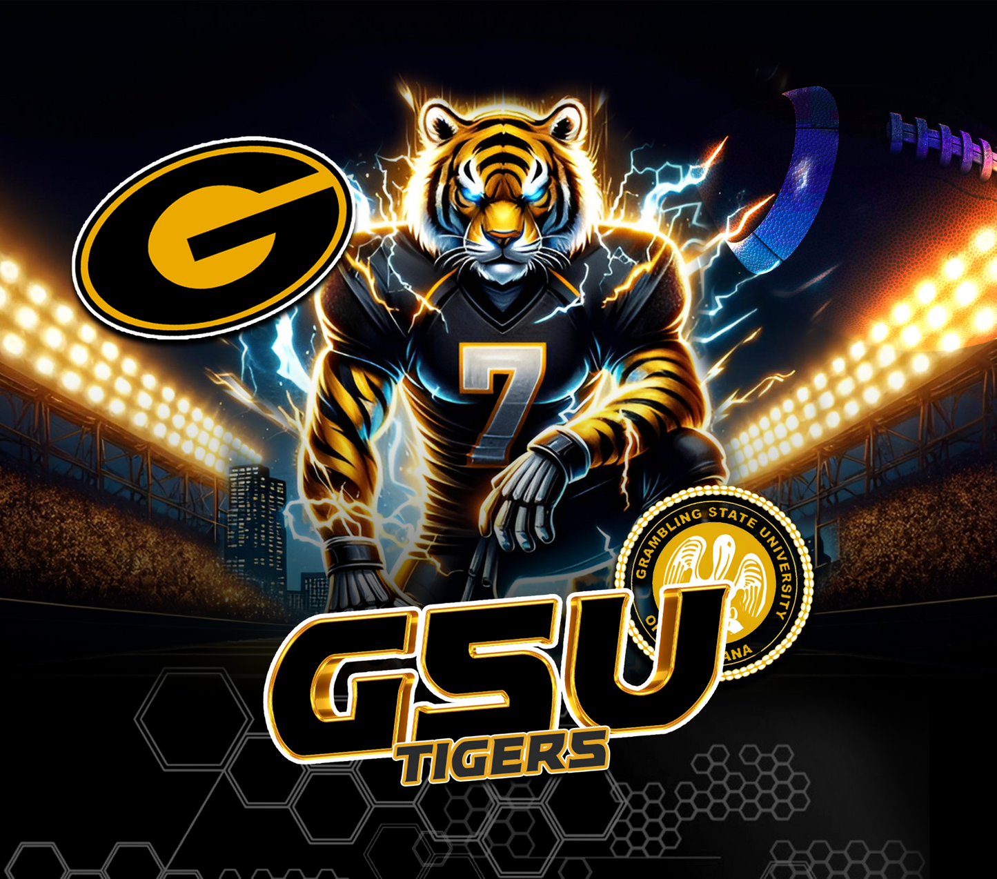 PRE-MADE ADHESIVE TRAY TABLE PRINTS (20" X 15") - HBCU (LIGHTNING)