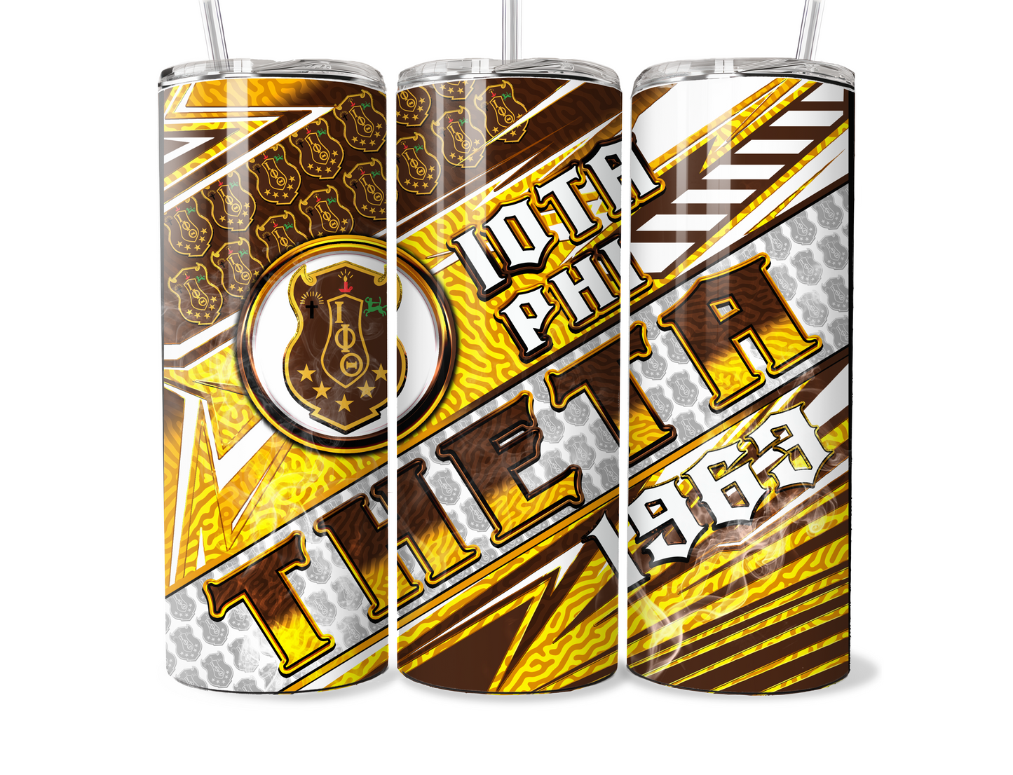 Divine 9 (TRADITIONAL) 20oz Sublimation Tumbler Wraps