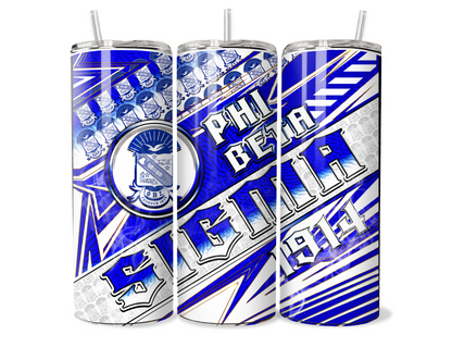 Divine 9 (TRADITIONAL) 20oz Sublimation Tumbler Wraps