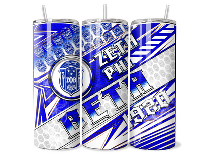 Divine 9 (TRADITIONAL) 20oz Sublimation Tumbler Wraps