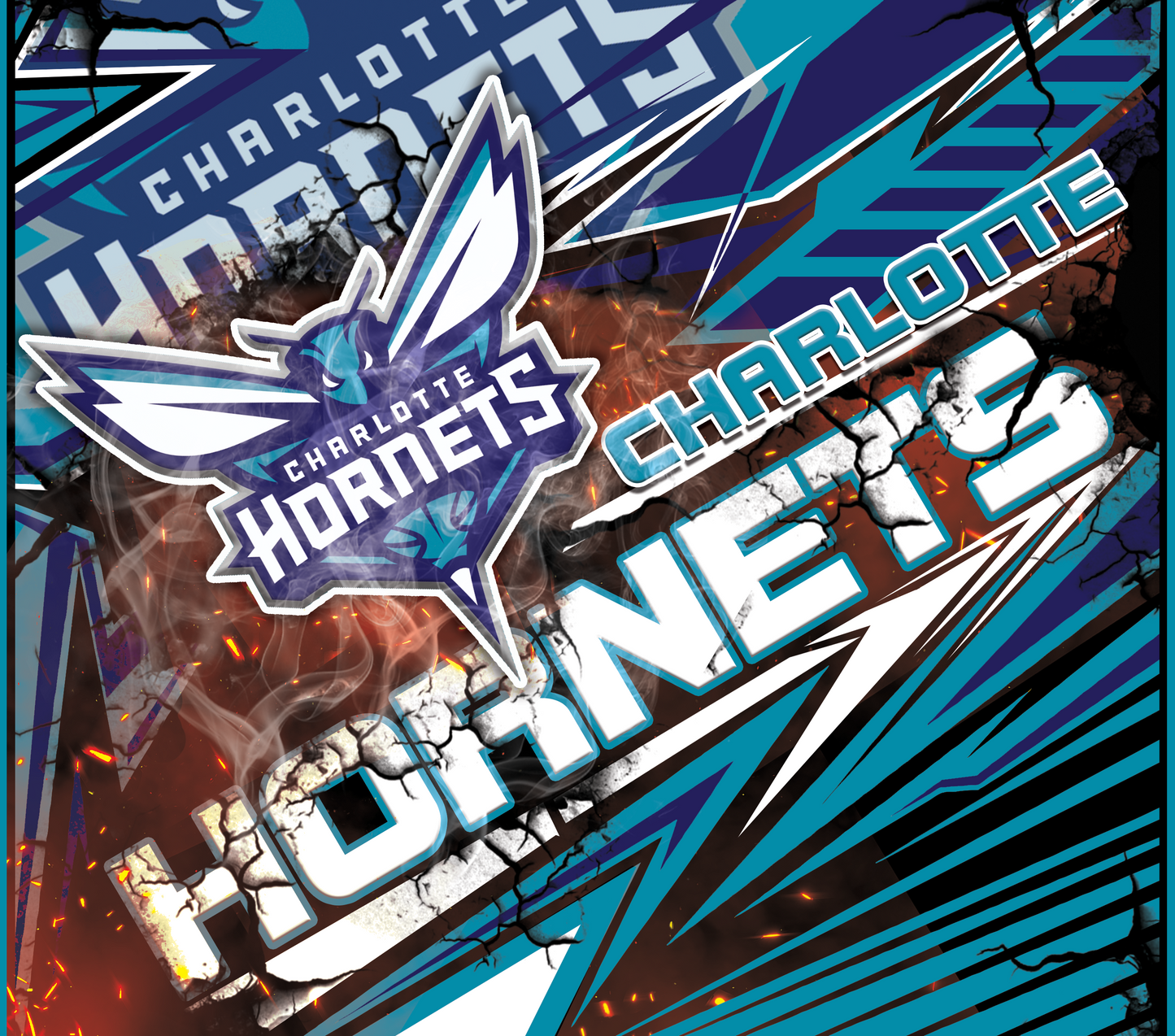 PRE-MADE ADHESIVE TRAY TABLE PRINTS (20" X 16") - BASKETBALL #1