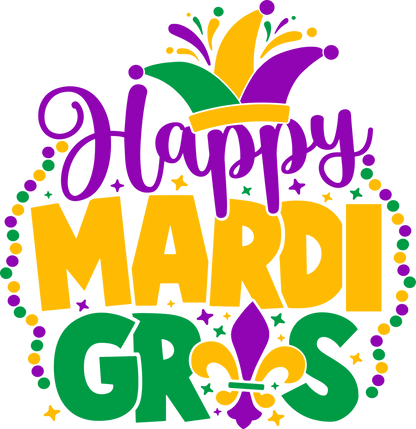 $2 Tuesday ONLY - Mardi Gras Sublimation Transfers