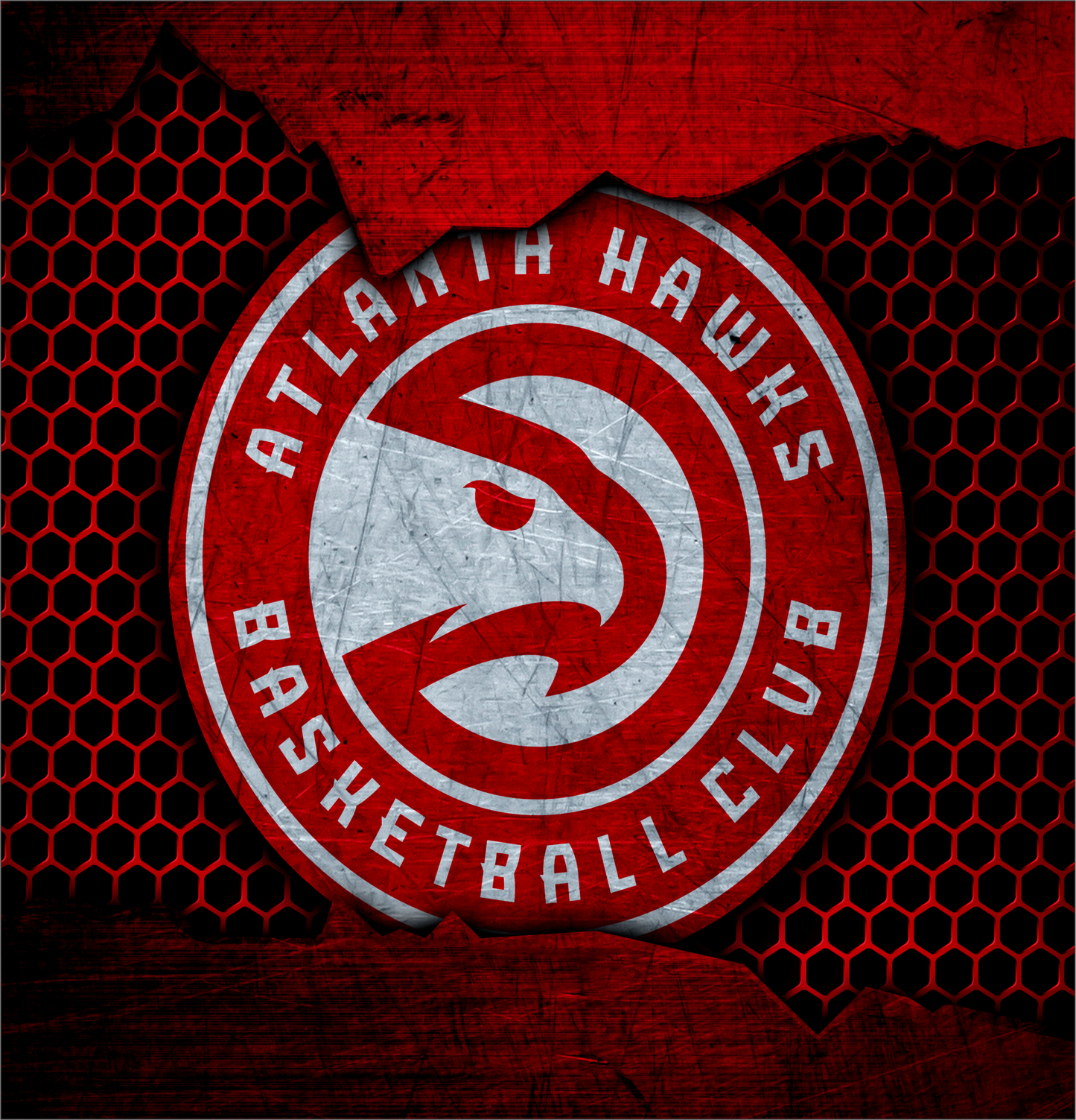 PRE-MADE ADHESIVE TRAY TABLE PRINTS (20" X 16") - BASKETBALL #2