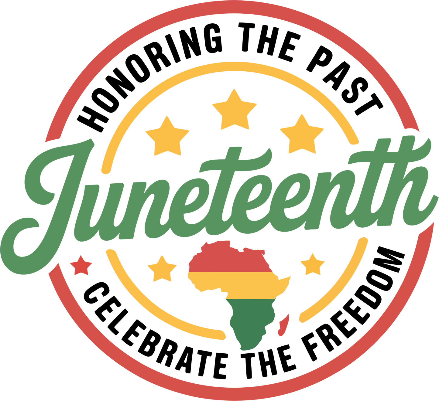 $2 Wholesale - JUNETEENTH RETRO Sublimation T-Shirt Transfers