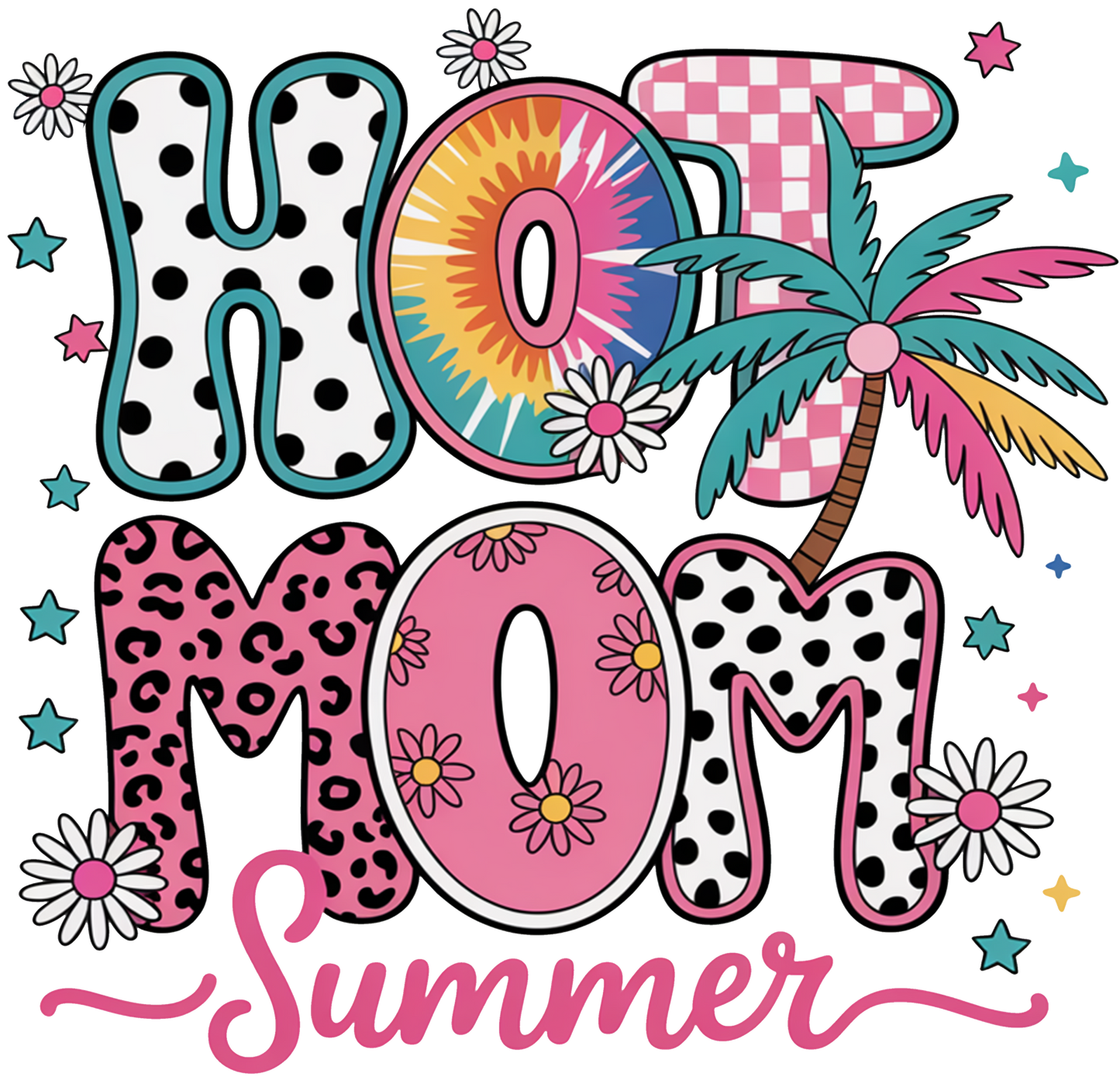 $2 Wholesale - SUMMERTIME  T-Shirt Sublimation Transfers