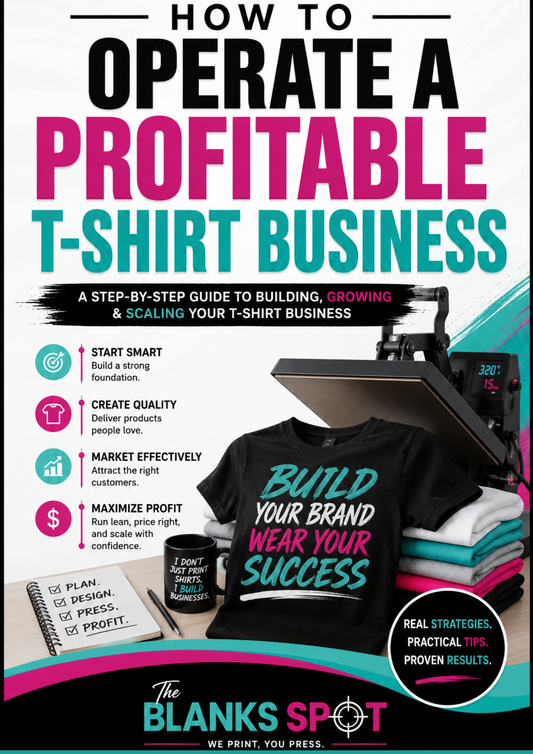 How To Operate A Profitable T-Shirt Business (Digital Download)
