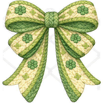 Faux Yarn St. Patricks Day SINGLE Sublimation Transfers