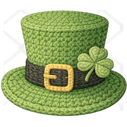 Faux Yarn St. Patricks Day SINGLE Sublimation Transfers