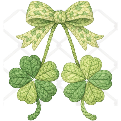 Faux Yarn St. Patricks Day SINGLE Sublimation Transfers