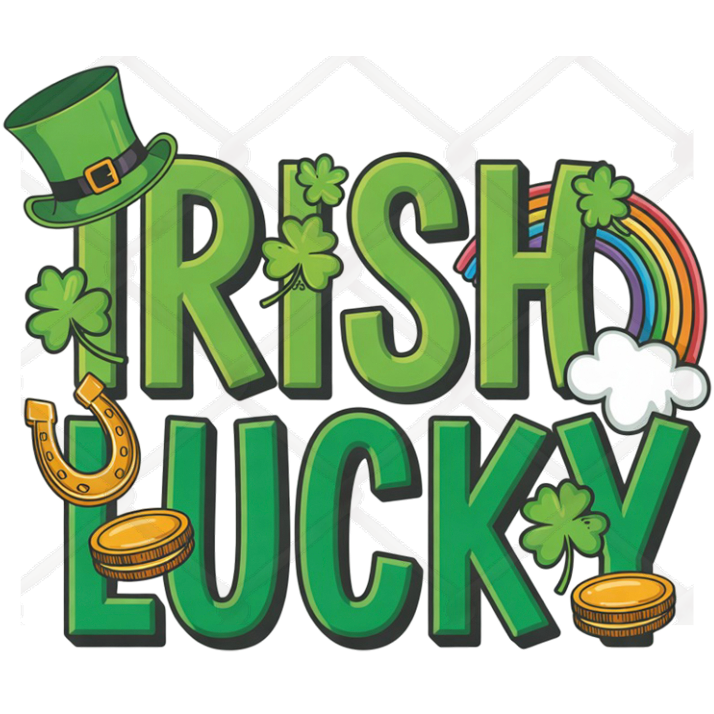 St. Patricks Day SINGLE Sublimation Transfers