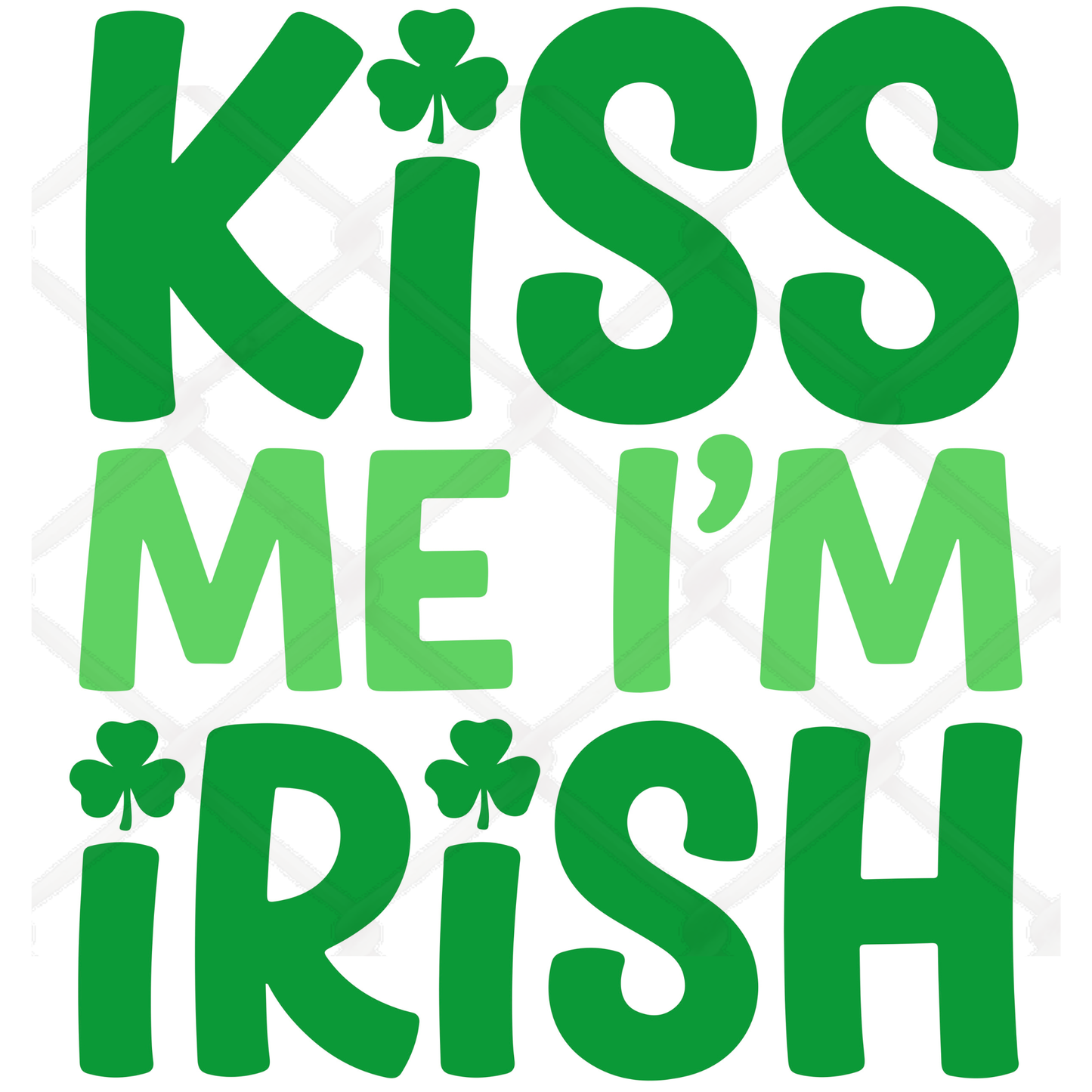 St. Patricks Day SINGLE Sublimation Transfers