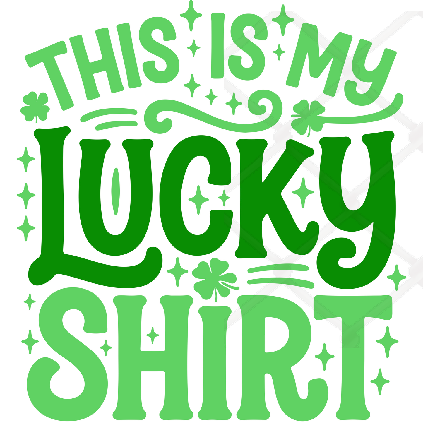 St. Patricks Day SINGLE Sublimation Transfers