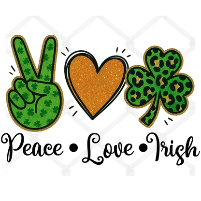St. Patricks Day SINGLE Sublimation Transfers