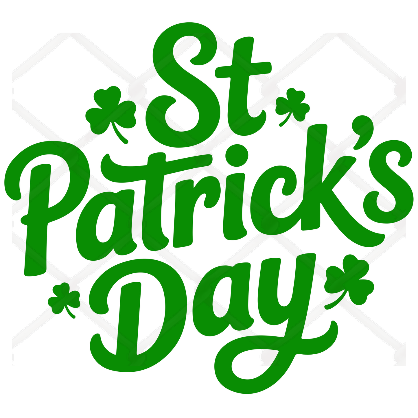 St. Patricks Day SINGLE Sublimation Transfers