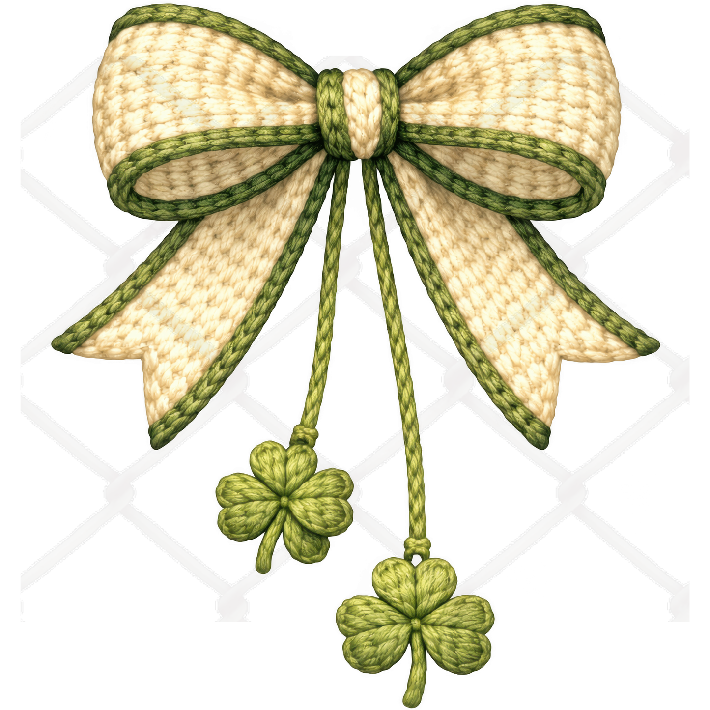 Faux Yarn St. Patricks Day SINGLE Sublimation Transfers