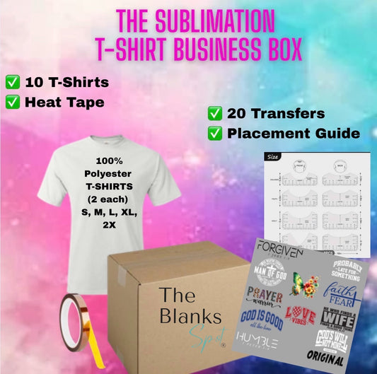 THE Sublimation T-SHIRT BUSINESS IN A BOX