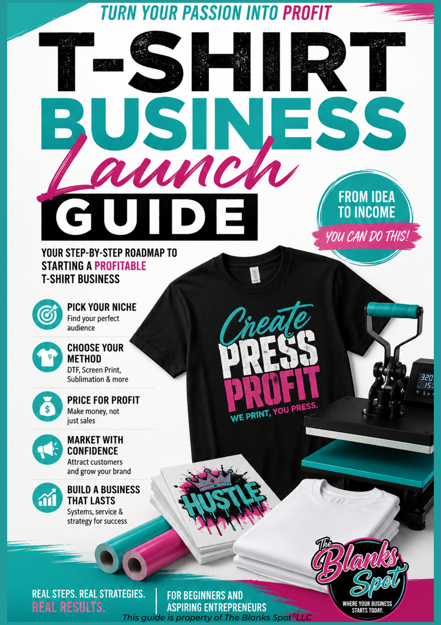 Digital T-Shirt Business Beginner Bundle (Digital Download)