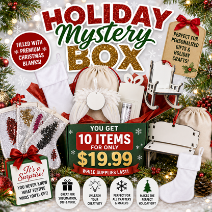 HOLIDAY BLANKS MYSTERY BOX