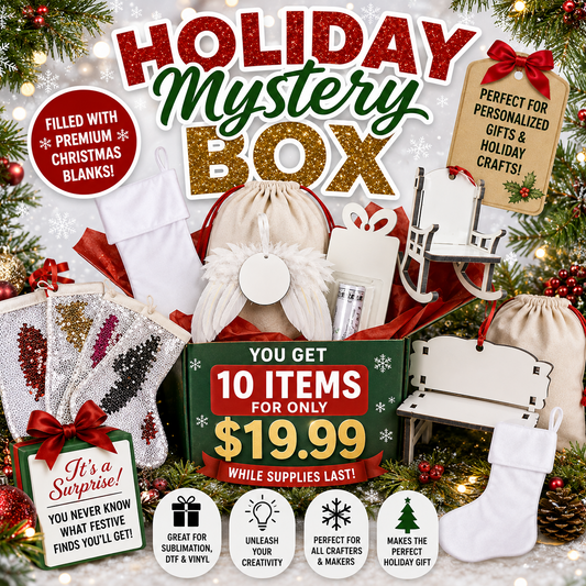 HOLIDAY BLANKS MYSTERY BOX
