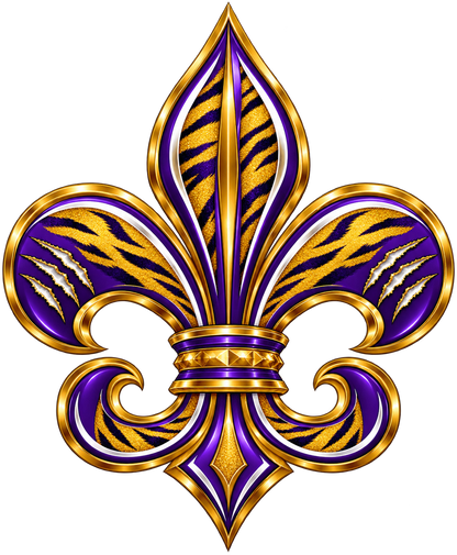FLEUR DE LIS - DTF Transfer