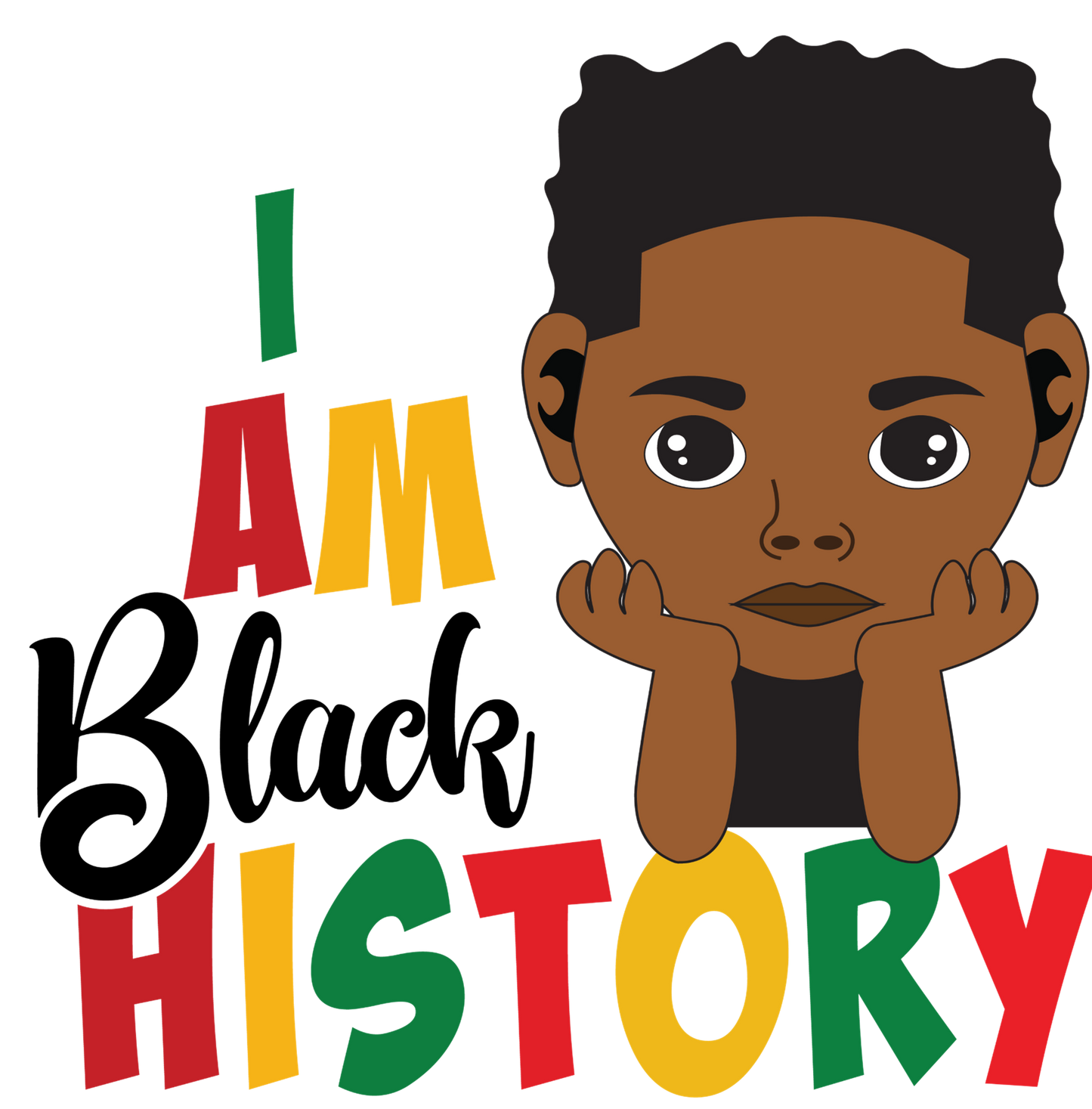 KIDS Black History- Sublimation Transfers