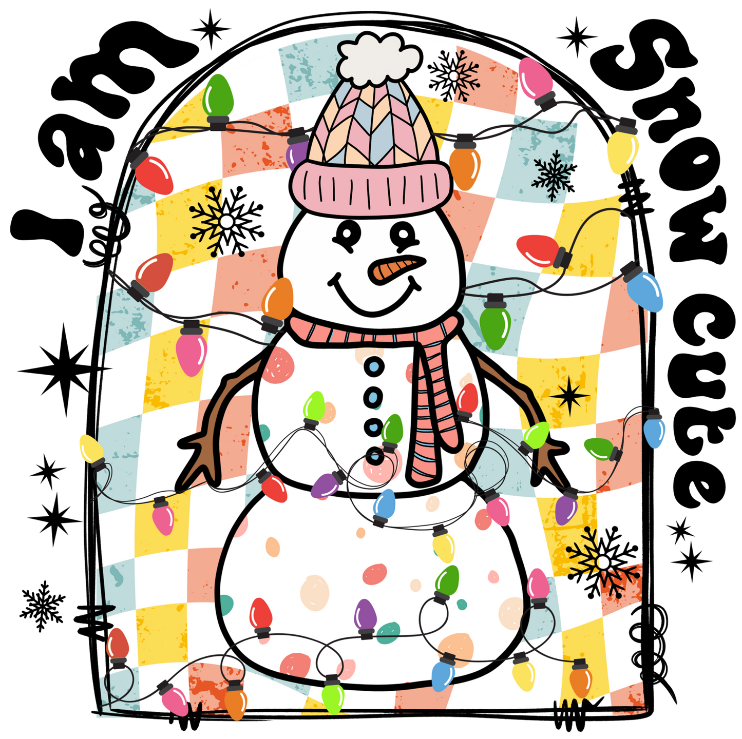 Kids 8" Christmas Sublimation Transfers (2pk)