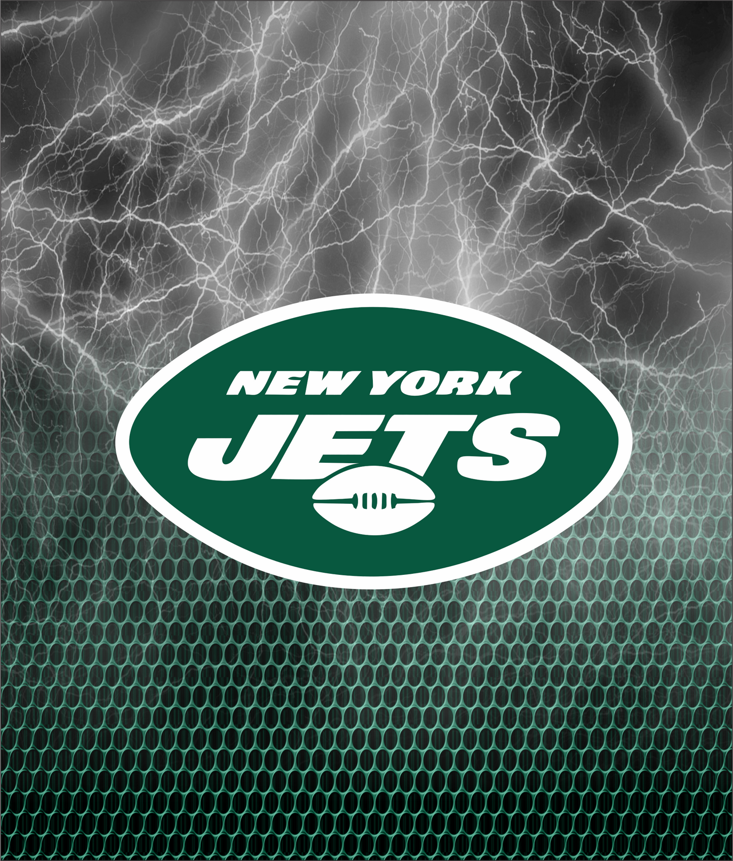 PRE-MADE ADHESIVE TRAY TABLE PRINTS (20" X 15.25") - FOOTBALL (LIGHTNING)
