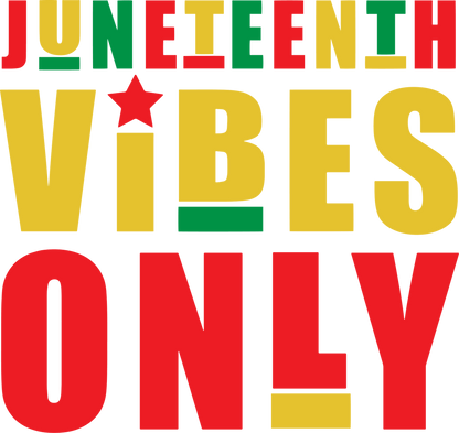 $2 Wholesale - JUNETEENTH RETRO Sublimation T-Shirt Transfers