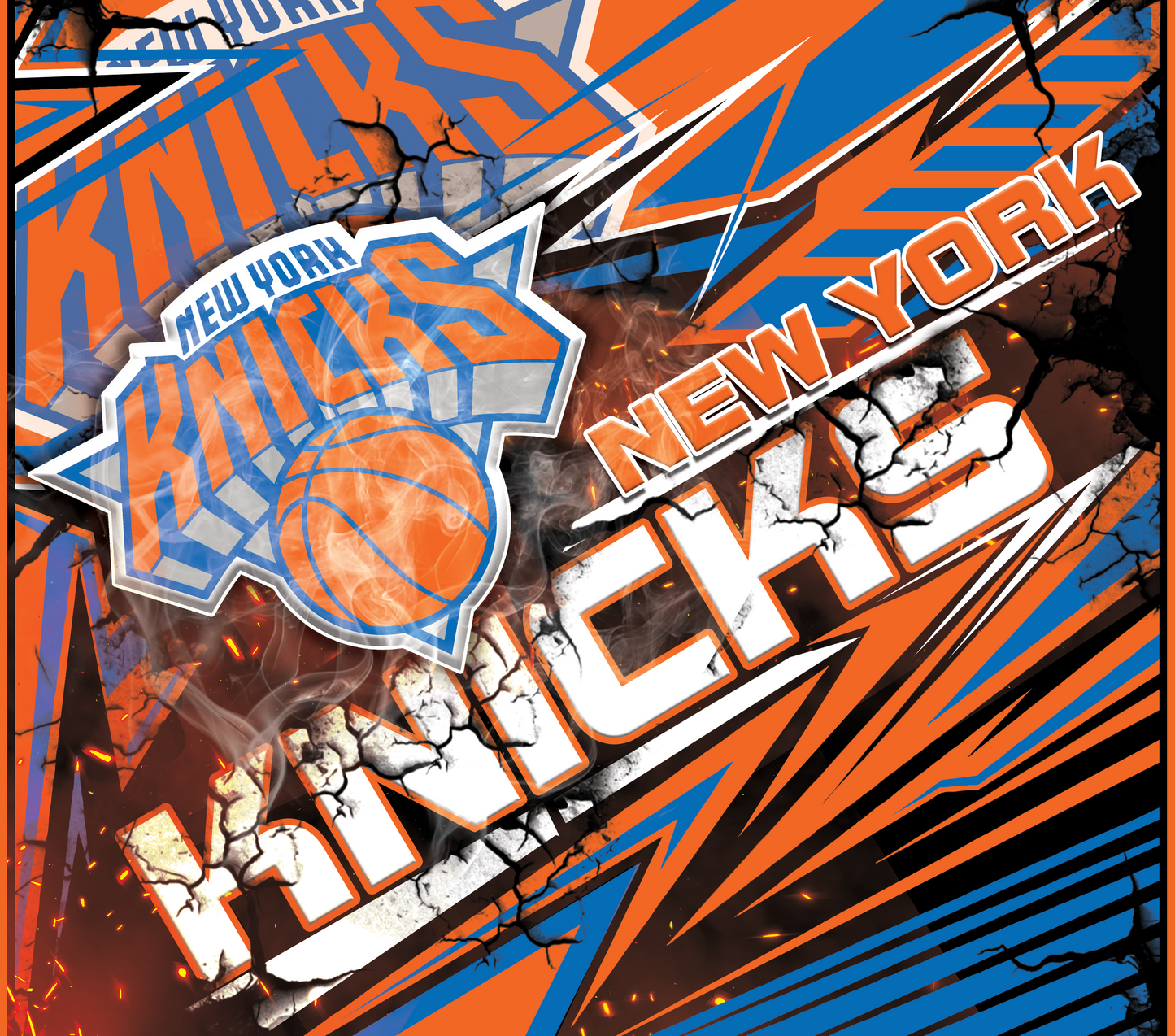 PRE-MADE ADHESIVE TRAY TABLE PRINTS (20" X 16") - BASKETBALL #1