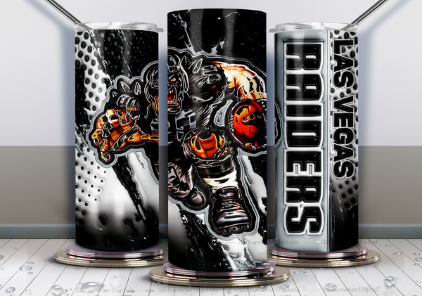 PRO FOOTBALL SUBLIMATION TUMBLER WRAPS  for 20oz Tumblers