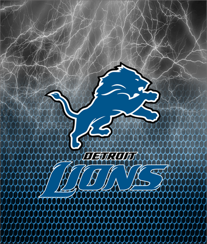 PRE-MADE ADHESIVE TRAY TABLE PRINTS (20" X 15.25") - FOOTBALL (LIGHTNING)