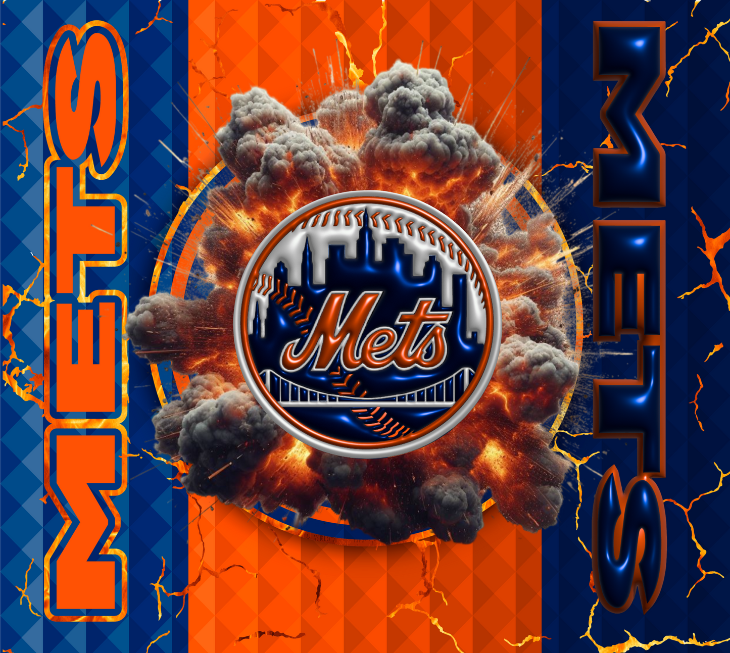 PRE-MADE ADHESIVE TRAY TABLE PRINTS (20" X 16") - BASEBALL