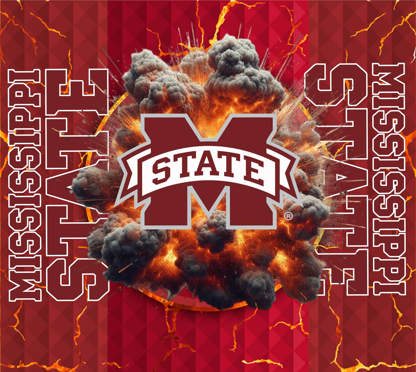PRE-MADE ADHESIVE TRAY TABLE PRINTS (20" X 15") - COLLEGE (EXPLOSION)