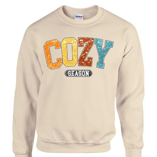 Cozy Weather  (Full Color Clear Film Screenprint Transfer)